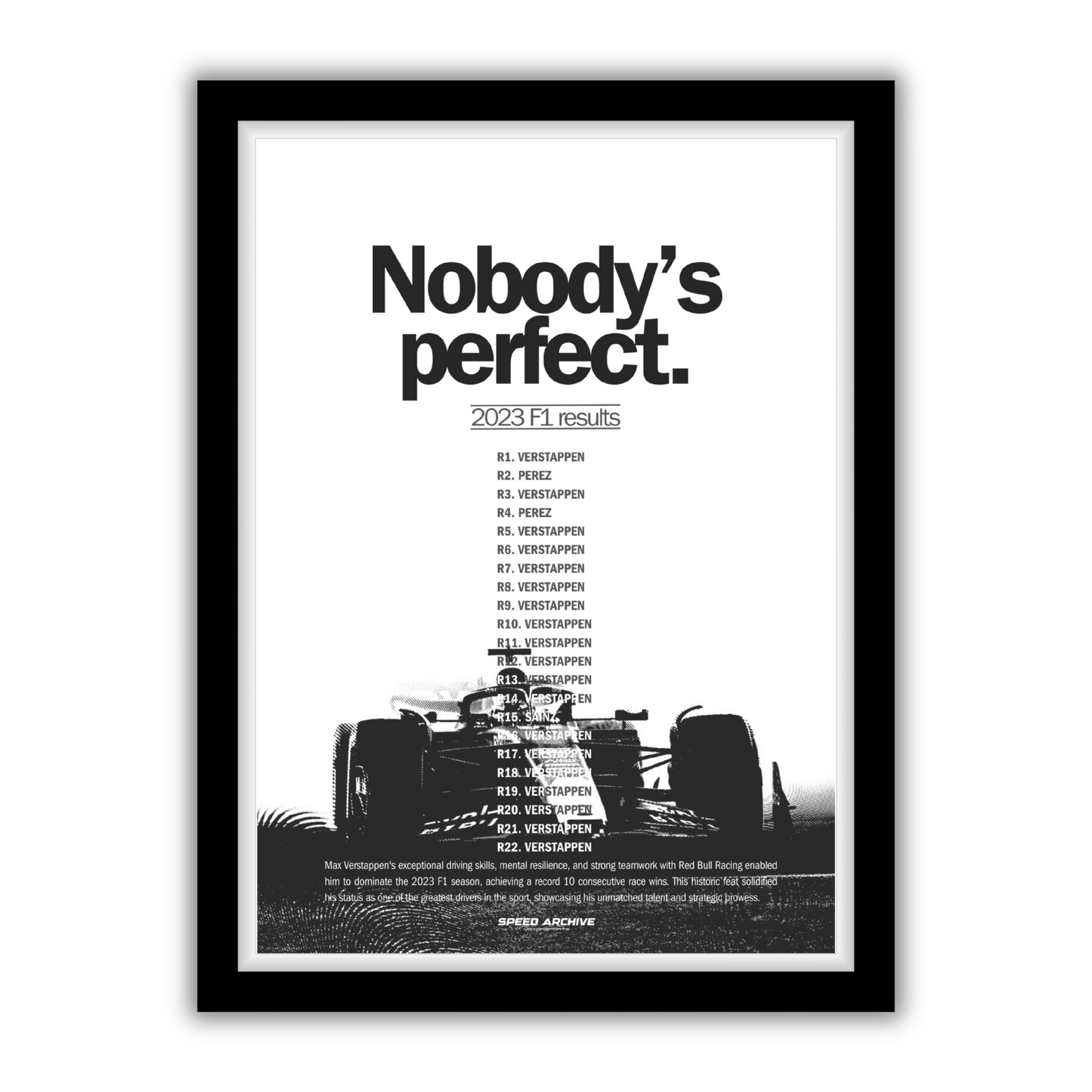 NP Framed Poster