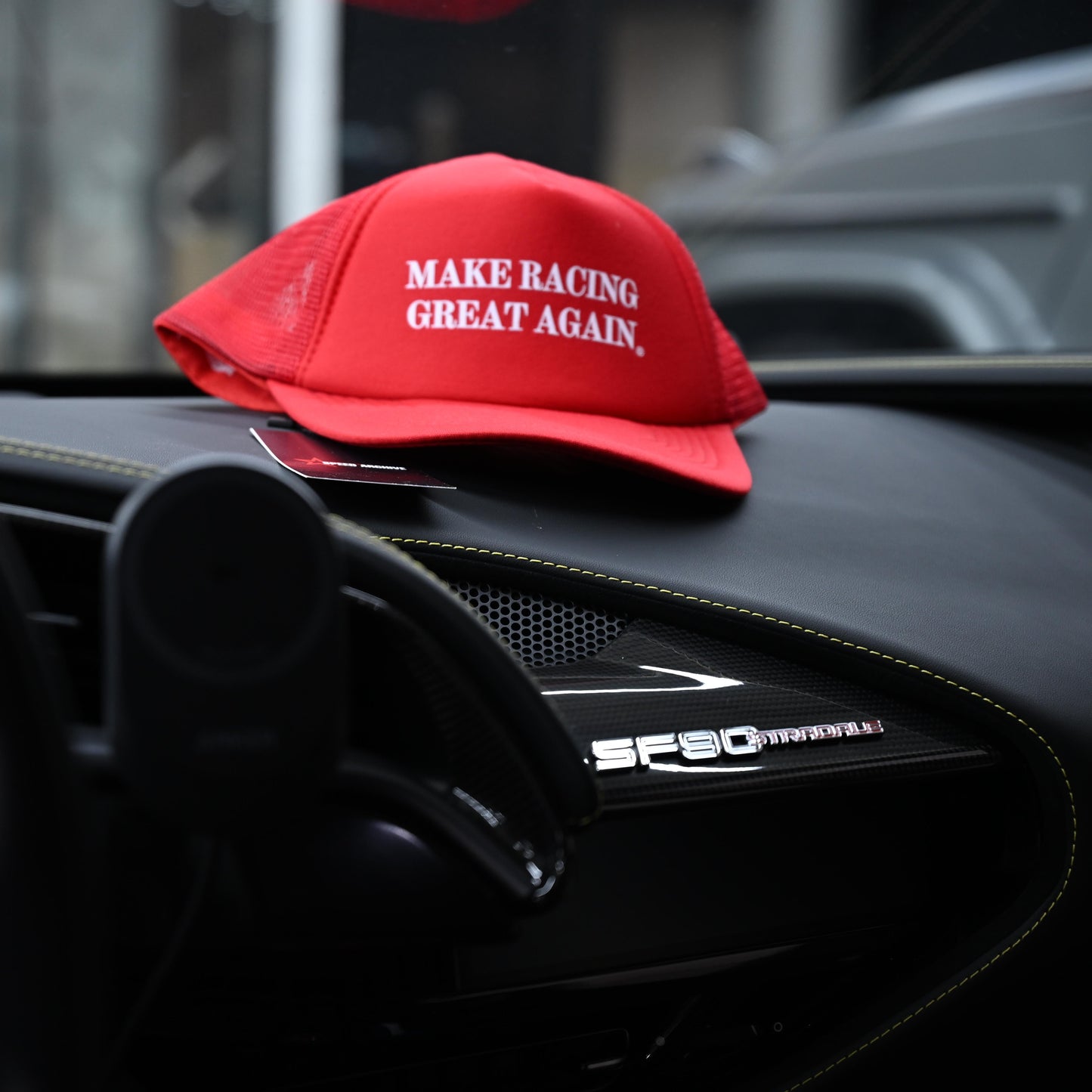 Red Trucker Hat