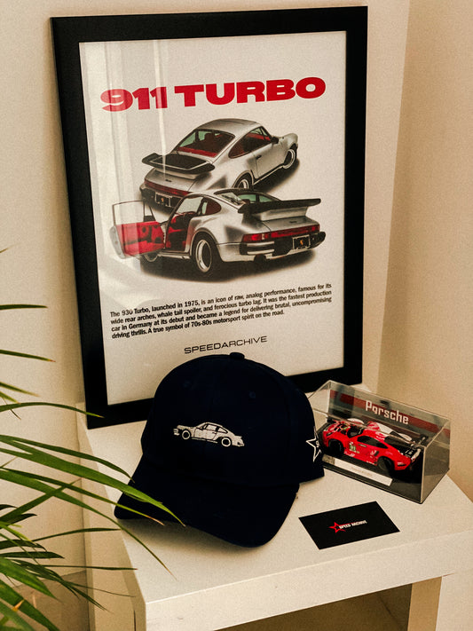 930 Turbo Framed Poster