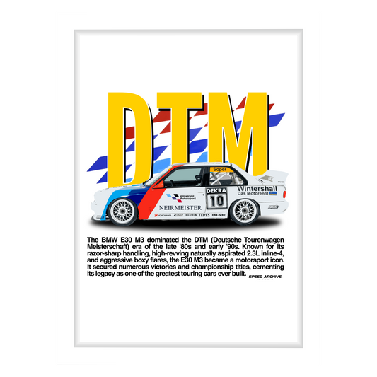 DTM Framed Poster