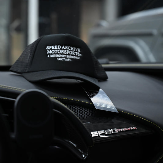 Black Trucker Hat