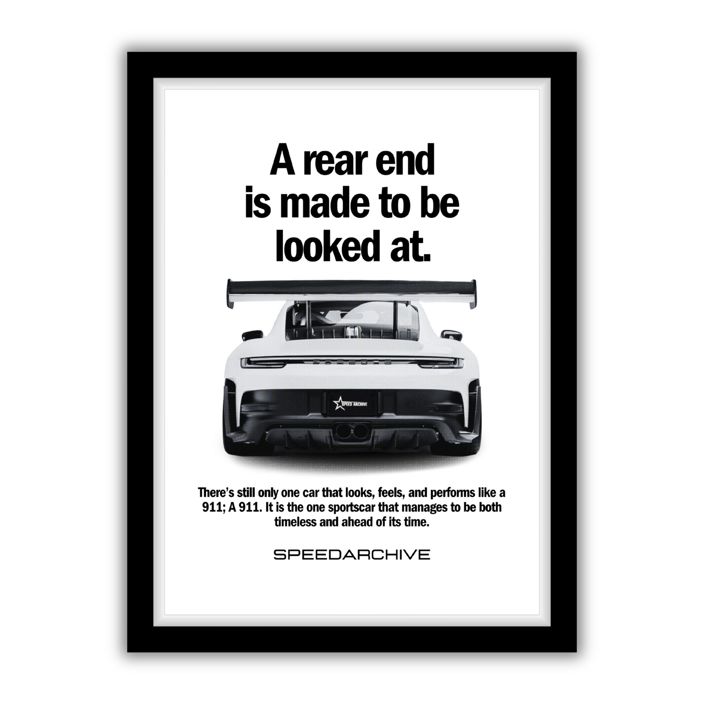 GT3RS Framed Poster