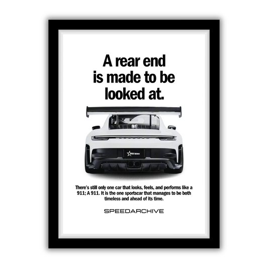GT3RS Framed Poster