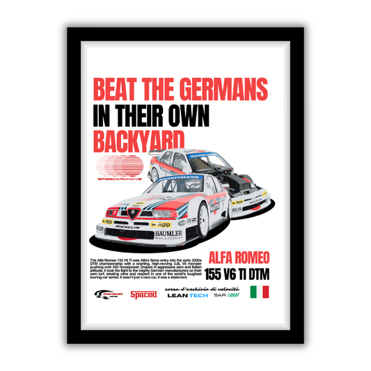 Alfa 156 Framed Poster