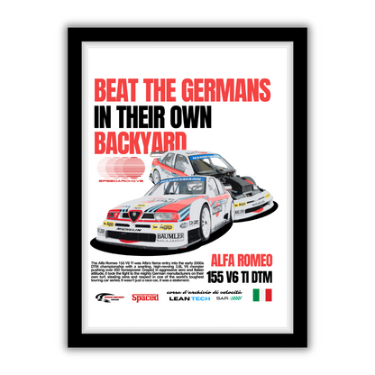 Alfa 156 Framed Poster