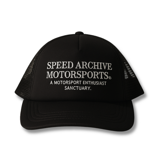 Black Trucker Hat
