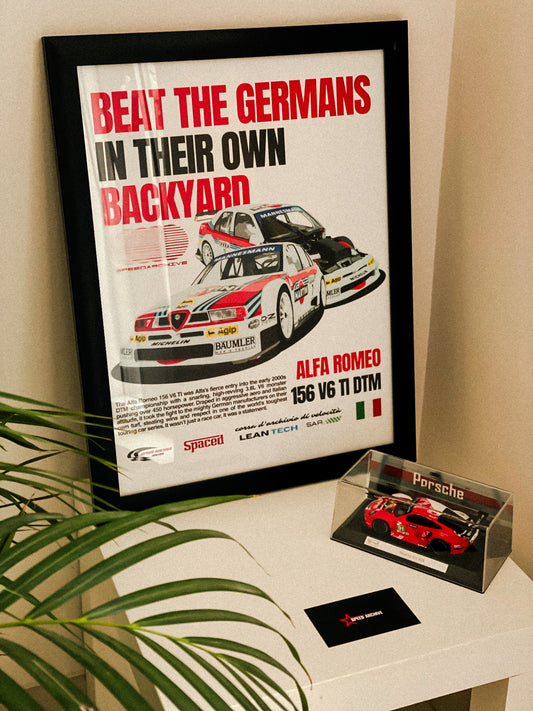 Alfa 156 Framed Poster