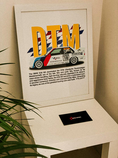 DTM Framed Poster
